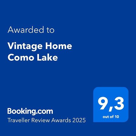 Vintage Home Como Lake מראה חיצוני תמונה